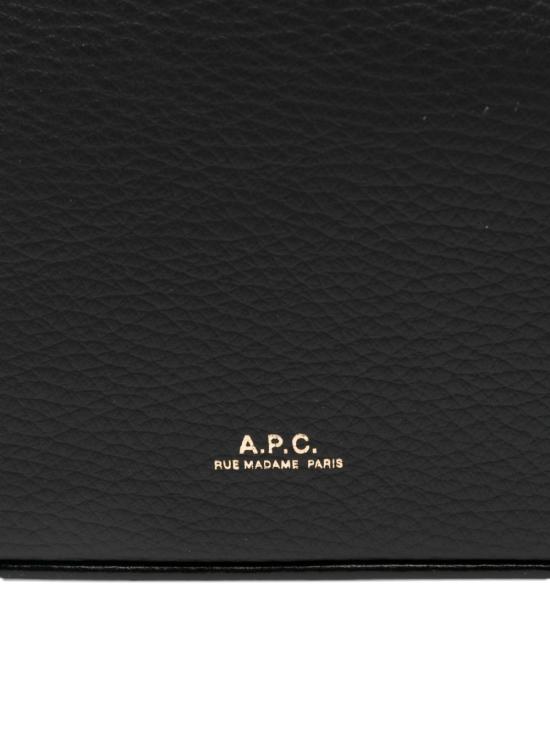 26FW 아페쎄 베라 레더 토트 백 PXCBLF67029 LZZ BLACK - A.P.C.