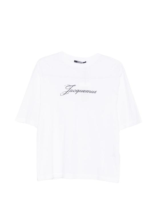 26FW 자크뮈스 자크뮈스 티셔츠 TSW00596AJ00289 100 WHITE