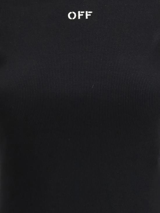 26FW 오프화이트 반팔 티셔츠 2FA00679T W003 BLACK WHITE - OFF WHITE