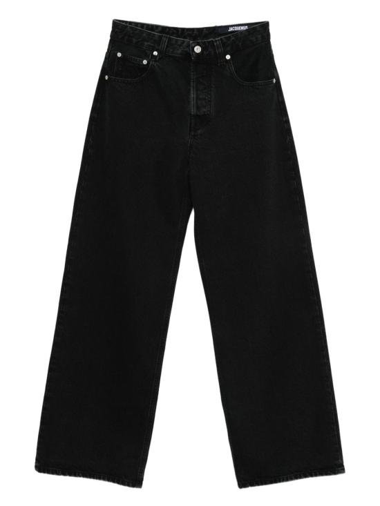 26FW 자크뮈스 오버사이즈 와이드 데님 팬츠 PAW00036AD00039 990 Black