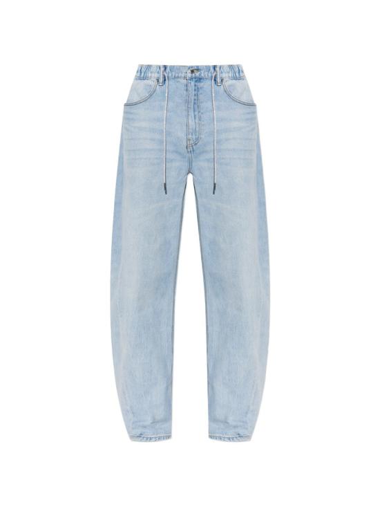26FW 알렉산더 왕 데님 팬츠 4DC3264165 494 Light bleach