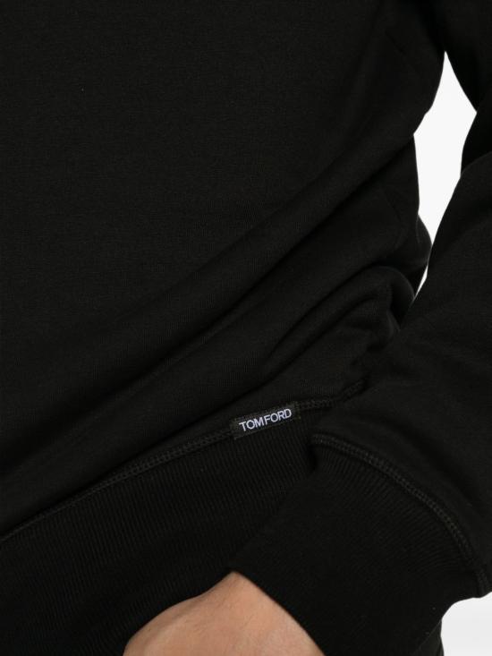 26FW 톰포드 긴팔 티셔츠 JCL019JMC072 NAA Black - TOMFORD