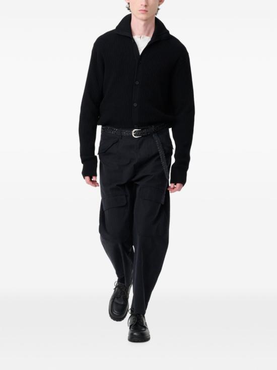 26FW 스튜디오 니콜슨 가디건 ORANSNM1589ROW BLACK - STUDIO NICHOLSON
