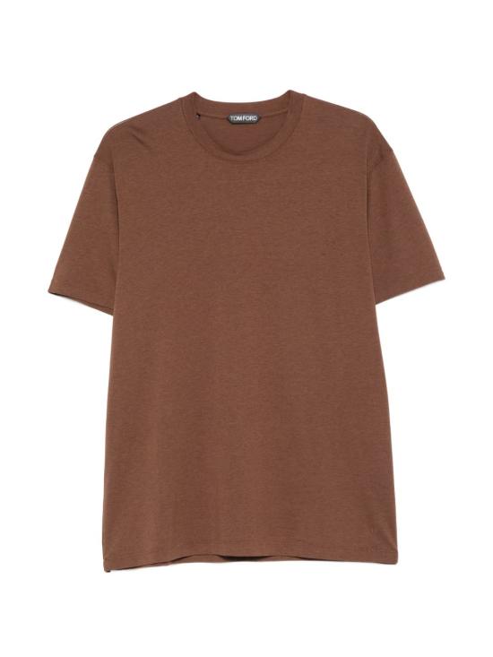 26FW 톰포드 반팔 티셔츠 JCS004JMT012 ECJ Brown