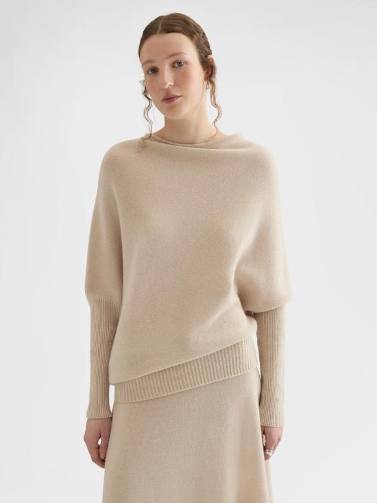26FW 아뇨나 스웨터 K5100584K080Q N14 BEIGE - AGNONA