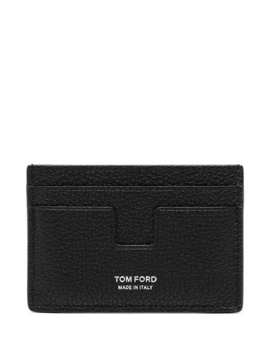 26FW 톰포드 그레인 레더 카드 홀더 Y0232LCL158S NAA Black