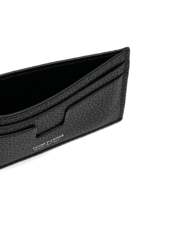 26FW 톰포드 그레인 레더 카드 홀더 Y0232LCL158S NAA Black - TOMFORD