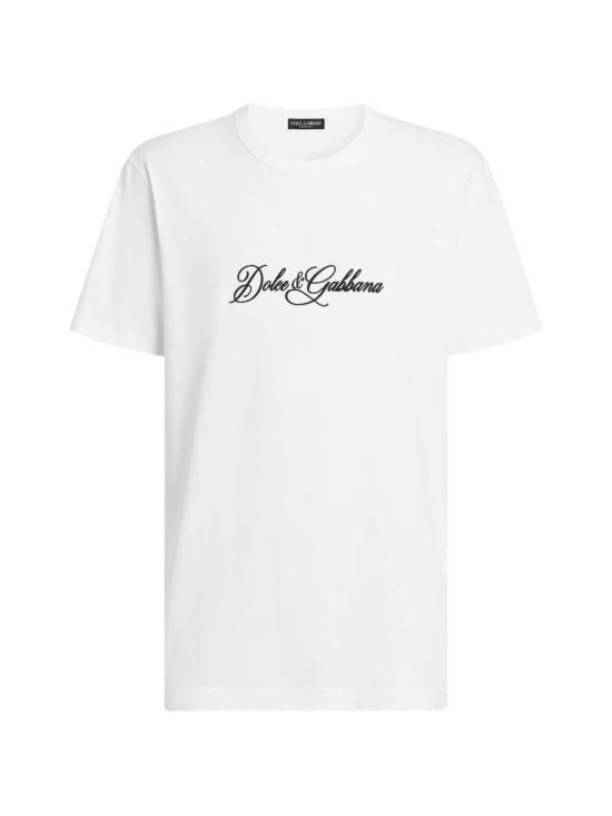 26FW 돌체앤가바나 반팔 티셔츠 G8PT1Z G7P9KW0800 Off White