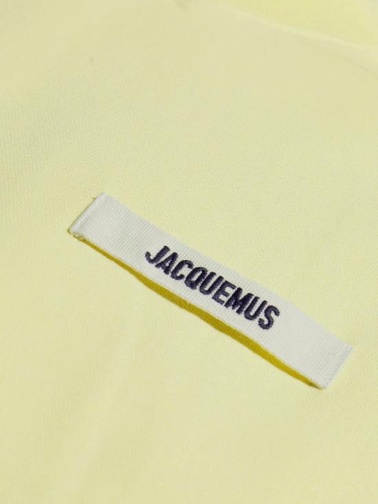 26FW 자크뮈스 그로그랭 스웨트 셔츠 SSM00206AJ00126 205 PaleYellow - JACQUEMUS