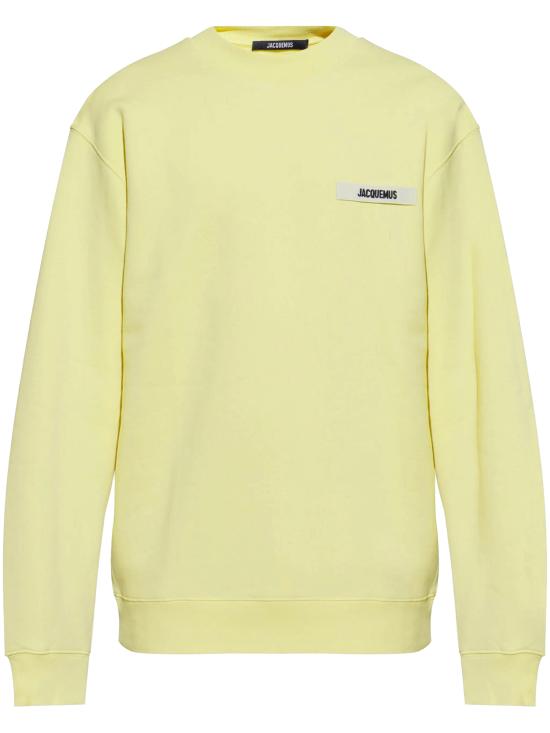 26FW 자크뮈스 그로그랭 스웨트 셔츠 SSM00206AJ00126 205 PaleYellow