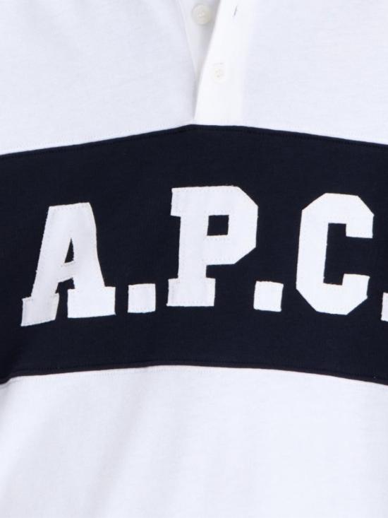 26FW 아페쎄 폴로 티셔츠 COHRUH26633 AAB White - A.P.C.
