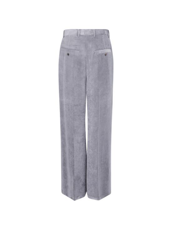 26FW 릭 오웬스 스트레이트 팬츠 RP02F5356 V28 Steel - RICK OWENS