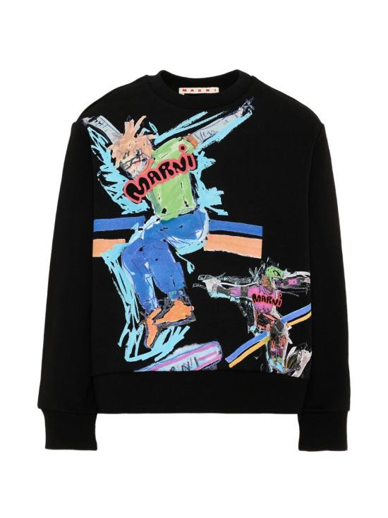 26FW [키즈] 마르니 니트/스웻셔츠 M01884 M00NF0M900 BLACK
