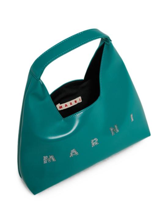 26FW [키즈] 마르니 숄더백 M02030 M00TK0M545 PEACOCK GREEN - MARNI