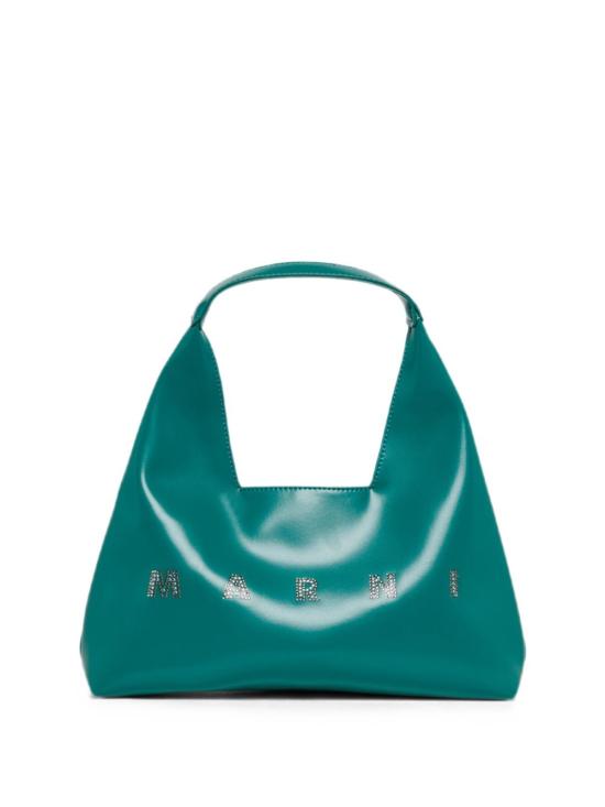 26FW [키즈] 마르니 숄더백 M02030 M00TK0M545 PEACOCK GREEN