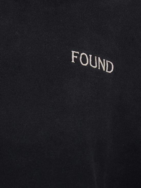 26FW 파운드 긴팔 티셔츠 FOPF26HO01012 0027 Vintage black - FOUND
