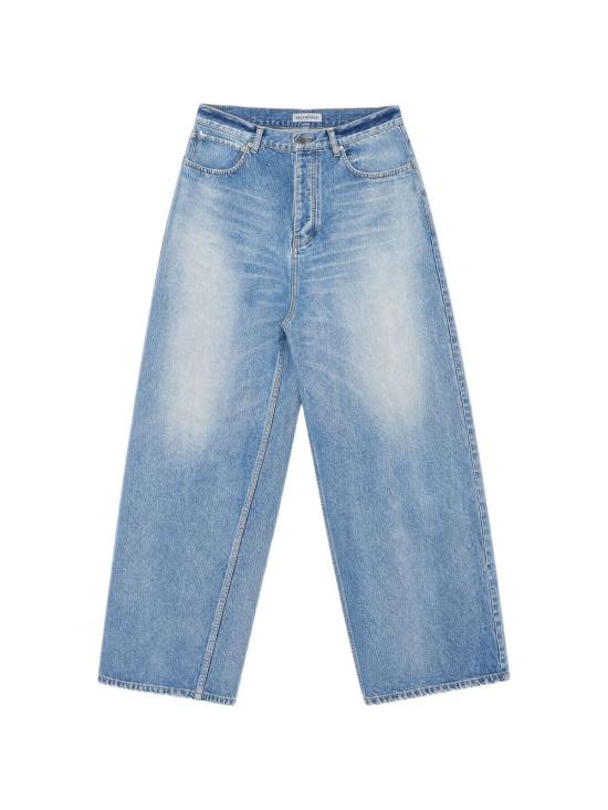 26FW 발렌시아가 데님 팬츠 745213 TDW145002 Dark blue