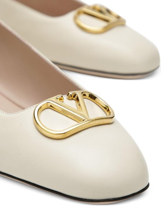 26FW 발렌티노 가라바니 플랫 슈즈 9W2S0PI8 RREREN BUTTER WHITE - VALENTINO GARAVANI