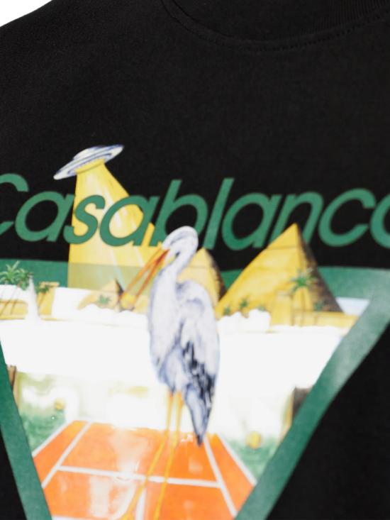 26FW 카사블랑카 반팔 티셔츠 MPF26JTS00119 TENNIS CLUB TRIANGLE - CASABLANCA