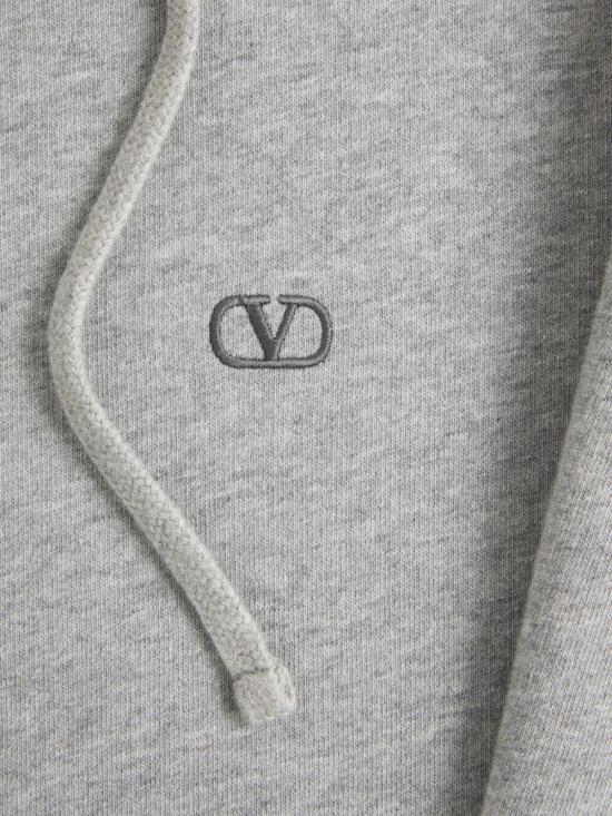 26FW 발렌티노 가라바니 긴팔 티셔츠 9V3MF30K BMN080 Grey Melange - VALENTINO GARAVANI