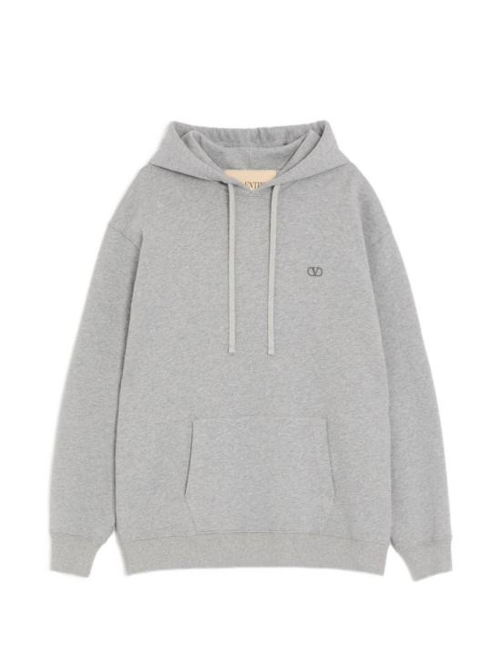 26FW 발렌티노 가라바니 긴팔 티셔츠 9V3MF30K BMN080 Grey Melange