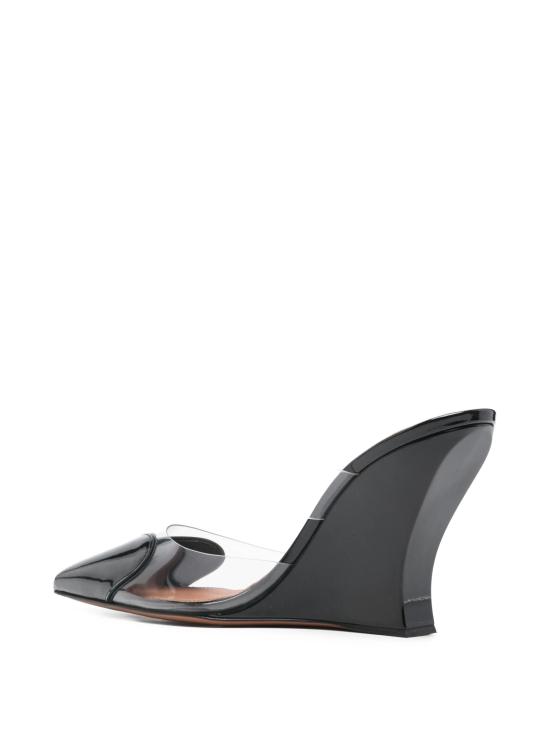 26FW 알라이아 뮬/슬리퍼 AA3M3005CK150 999 BLACK - ALAIA