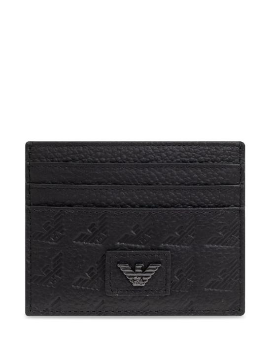 26FW 엠포리오 아르마니 카드지갑 EM001740 AF14774UC001 Black Beauty