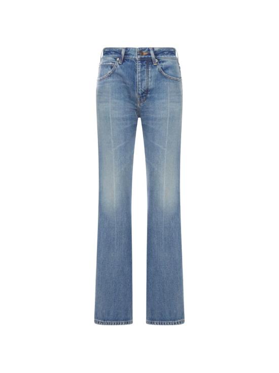 26FW 발렌시아가 데님 팬츠 A001OI TDW145002 Dark blue