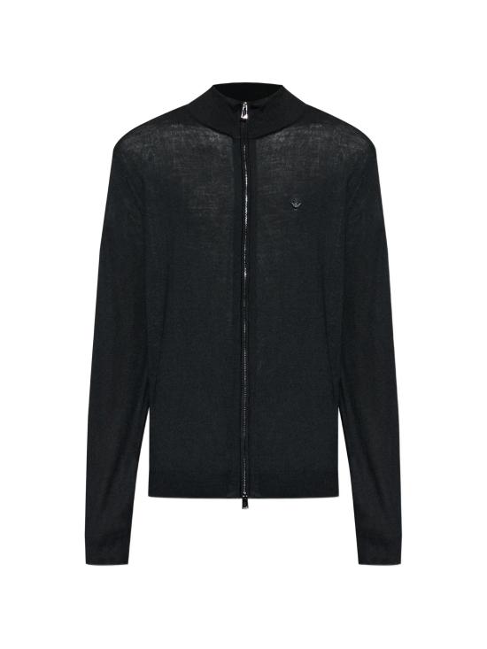 26FW 엠포리오 아르마니 집업 니트 EM004379 AF23421UC001 BLACK BEAUTY