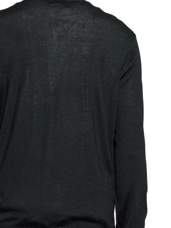 26FW 엠포리오 아르마니 집업 니트 EM004379 AF23421UC001 BLACK BEAUTY - EMPORIO ARMANI