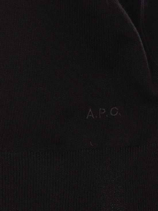 26FW 아페쎄 가디건 WVAWMF22348 LZZ BLACK - A.P.C.