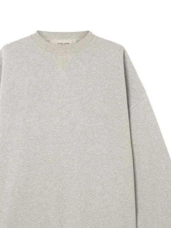 26FW 골든구스 긴팔 티셔츠 GUP02711 P00263760513 ALLUMINIUM MELANGE GRAY - GOLDEN GOOSE