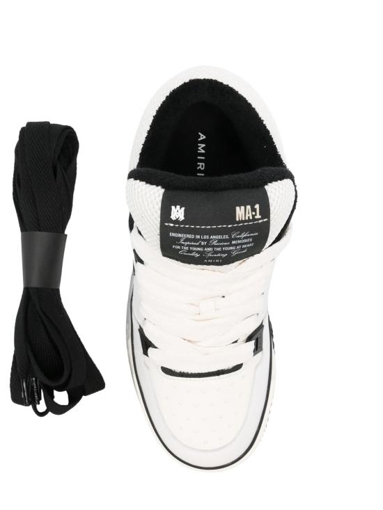 26FW 아미리 스니커즈 AWFOSR1080 111 WHITE BLACK - AMIRI