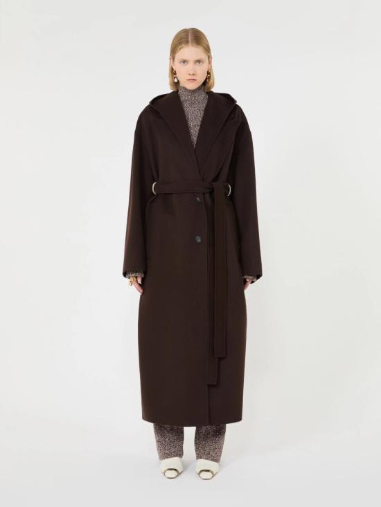 26FW 스포트막스 코트 2622016012600 038 Marrone - SPORTMAX