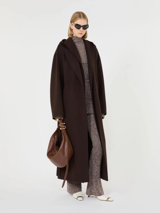 26FW 스포트막스 코트 2622016012600 038 Marrone - SPORTMAX