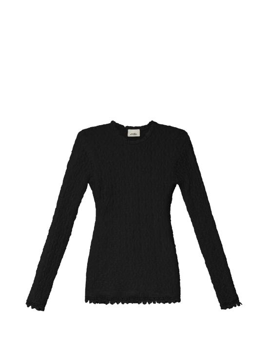 26FW 이자벨마랑 긴팔 티셔츠 HT0926FA D3J17I01BK BLACK
