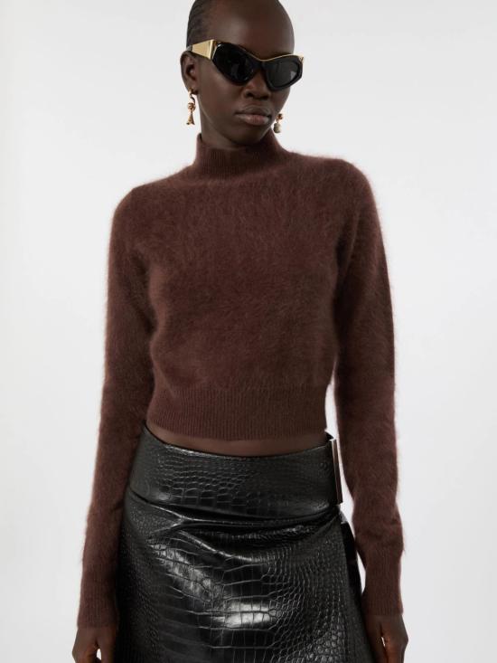 26FW 스포트막스 스웨터 2622366022600 004 MARRONE - SPORTMAX
