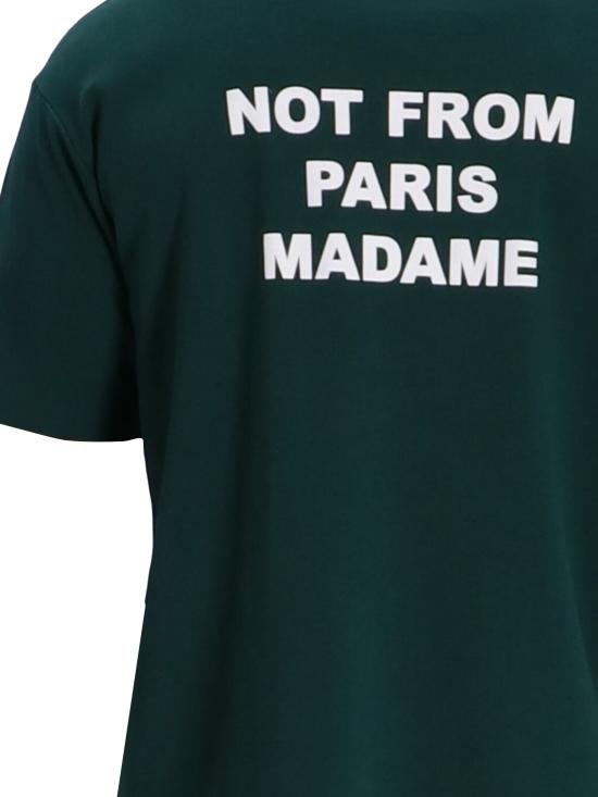 26FW 드롤드무슈 반팔 티셔츠 PERMTS203CO002 DGN Dark Green - DROLE DE MONSIEUR