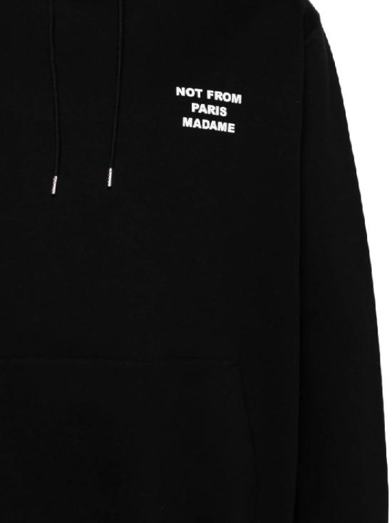 26FW 드롤드무슈 긴팔 티셔츠 PERMHO162CO127 BL Black - DROLE DE MONSIEUR