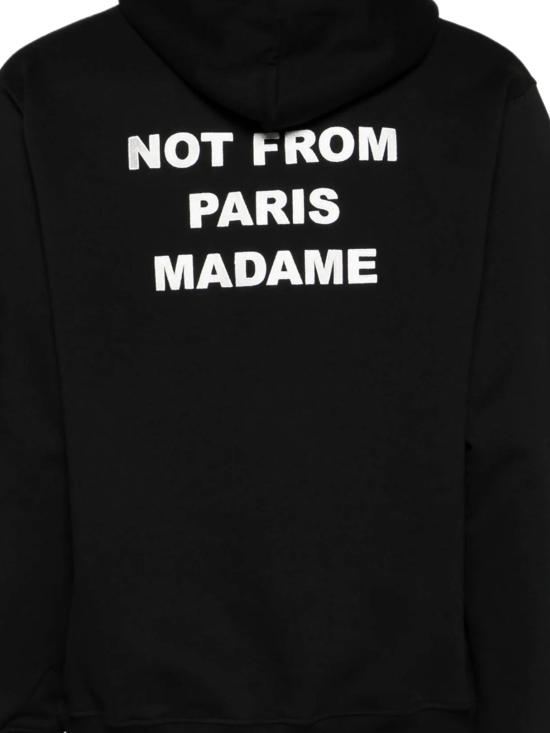 26FW 드롤드무슈 긴팔 티셔츠 PERMHO162CO127 BL Black - DROLE DE MONSIEUR