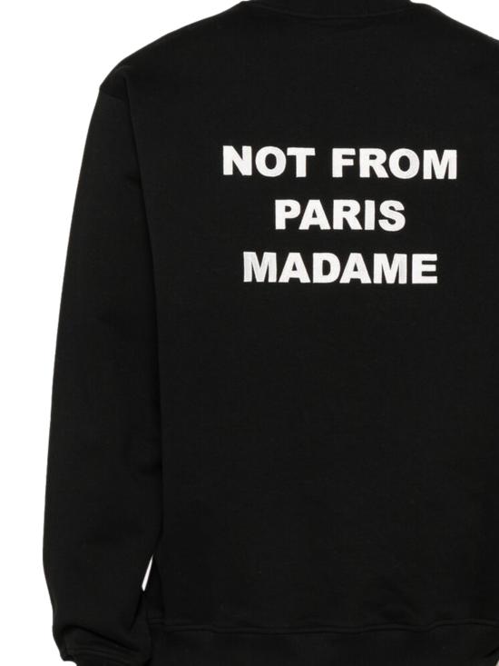 26FW 드롤드무슈 긴팔 티셔츠 PERMSW149CO127 BL Black - DROLE DE MONSIEUR