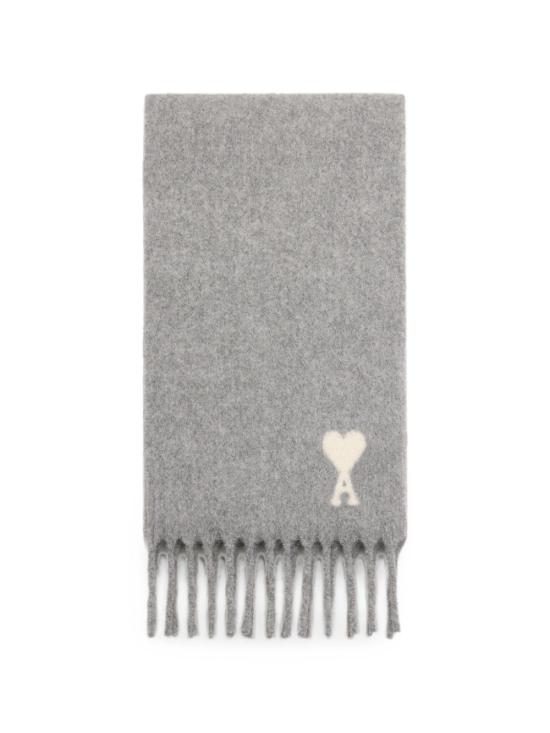 26FW 아미 알파카 아미 드 꾀흐 스카프 USF673 AW0004095 GRIS