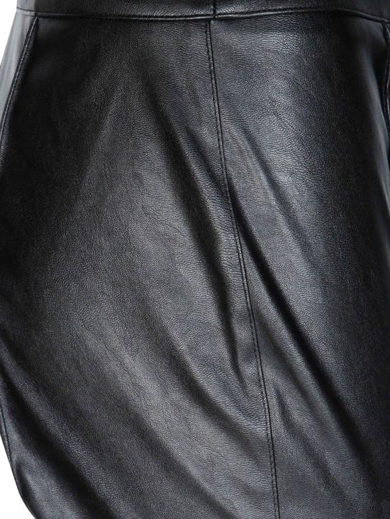 26FW 엘리자베타프랜치 가죽 팬츠 PA18866E2 110 Nero - ELISABETTA FRANCHI