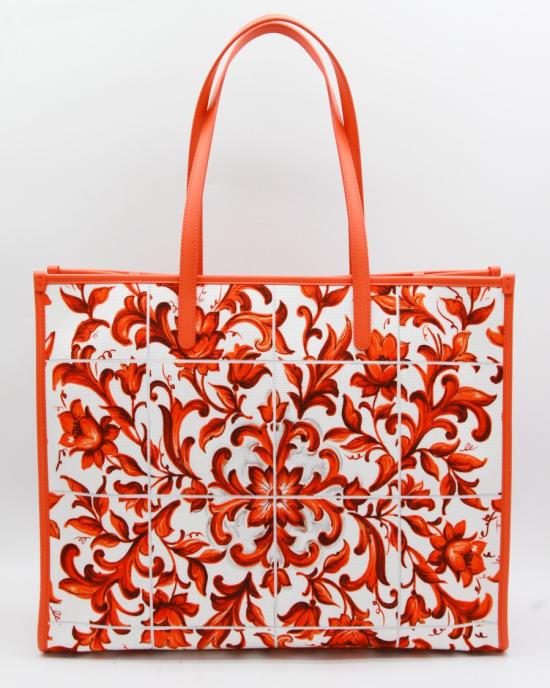 26FW 돌체앤가바나 토트백 BB2274AP026IH3TN Orange - DOLCE & GABBANA