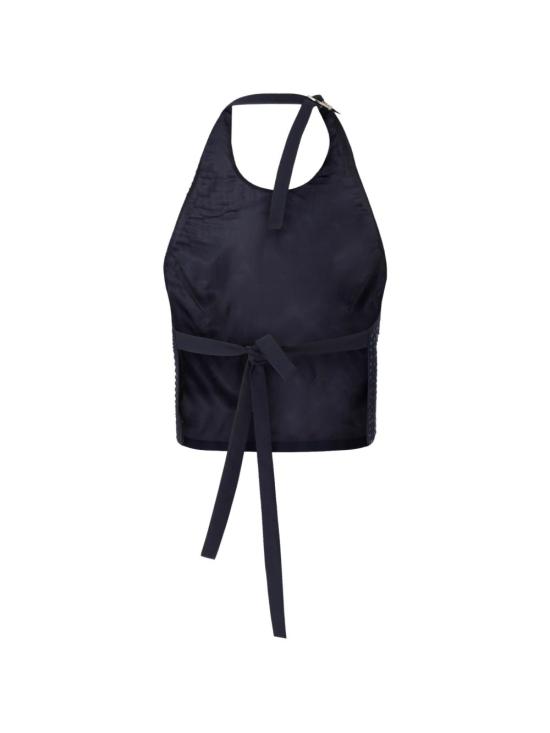 26FW 핑코 민소매 티셔츠 107668ARBAIA A3M0G56 Blu - PINKO