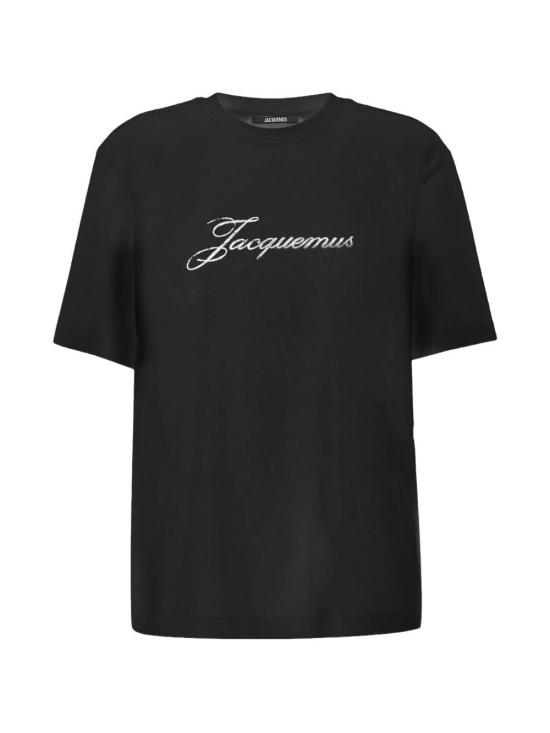 26FW 자크뮈스 자크뮈스 티셔츠 TSW00596AJ00289 990 BLACK