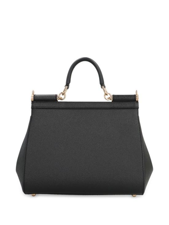 26FW 돌체앤가바나 라지 시실리 핸드백 BB6002 B100180999 BLACK - DOLCE & GABBANA