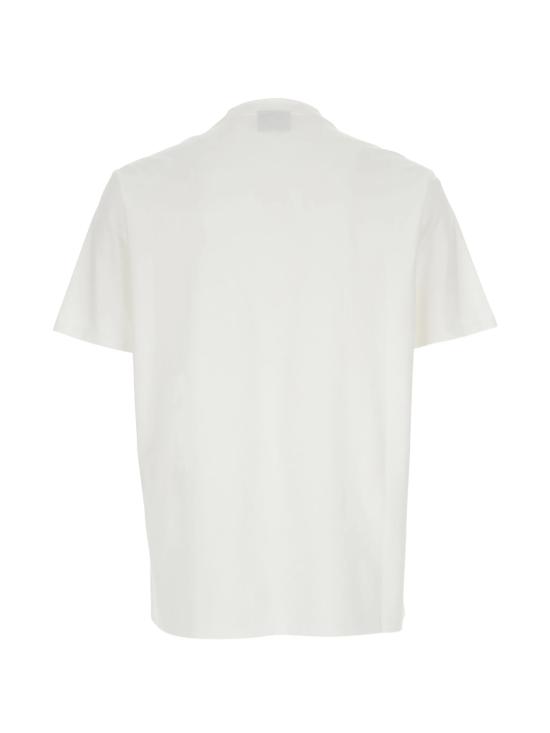 26FW 엠포리오 아르마니 반팔 티셔츠 EM004583 AF13669M0306 OFF WHITE EAG - EMPORIO ARMANI