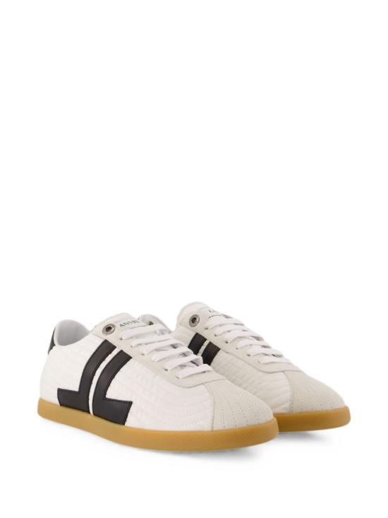 26FW 랑방 스니커즈 FUSKZL01 NYSQA260010 WHITE BLACK - LANVIN
