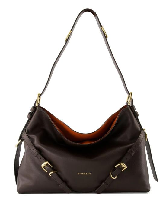 26FW 지방시 부아유 샤이니 레더 미디움 백 BB5131 B2AE206 CHOCOLATE